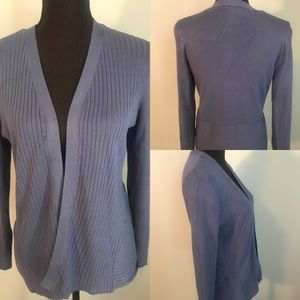 Blue Cardigan Sweater